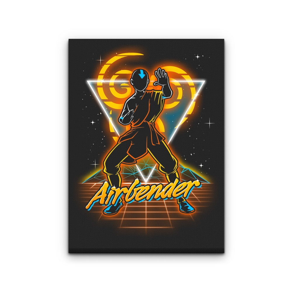 Retro Airbender - Canvas Print