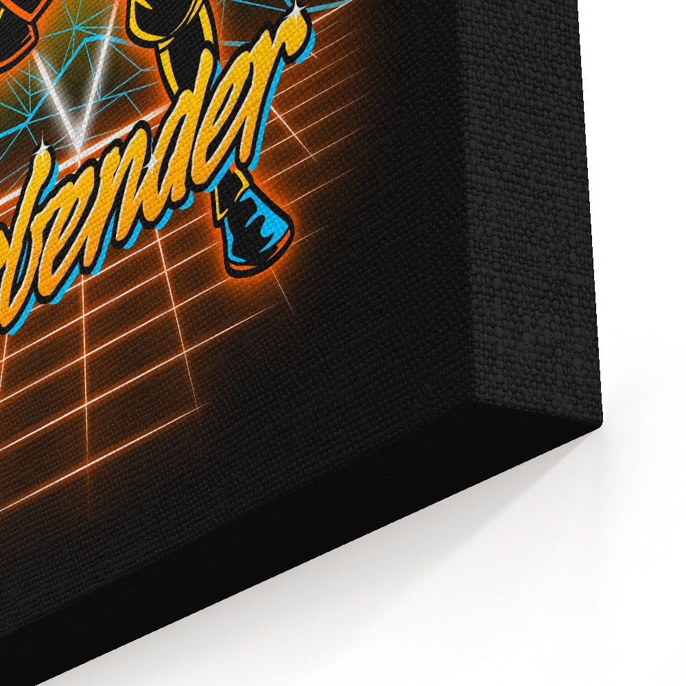 Retro Airbender - Canvas Print