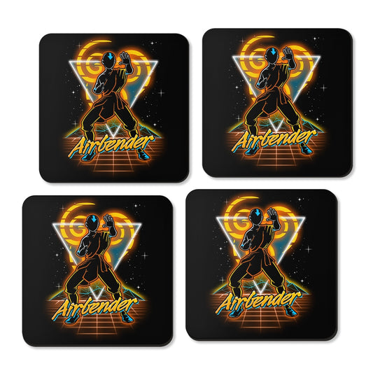 Retro Airbender - Coasters