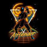 Retro Airbender - Throw Pillow