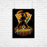 Retro Airbender - Poster