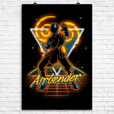 Retro Airbender - Poster