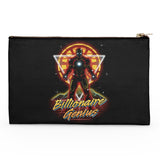 Retro Billionaire Genius - Accessory Pouch
