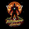Retro Billionaire Genius - Metal Print