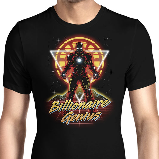 Retro Billionaire Genius - Men's Apparel