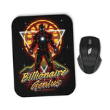Retro Billionaire Genius - Mousepad
