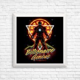 Retro Billionaire Genius - Posters & Prints