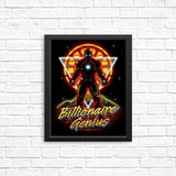 Retro Billionaire Genius - Posters & Prints