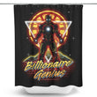 Retro Billionaire Genius - Shower Curtain