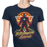Retro Billionaire Genius - Women's Apparel