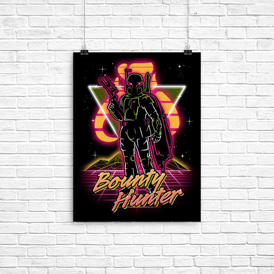 Retro Bounty Hunter - Poster