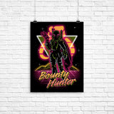 Retro Bounty Hunter - Poster