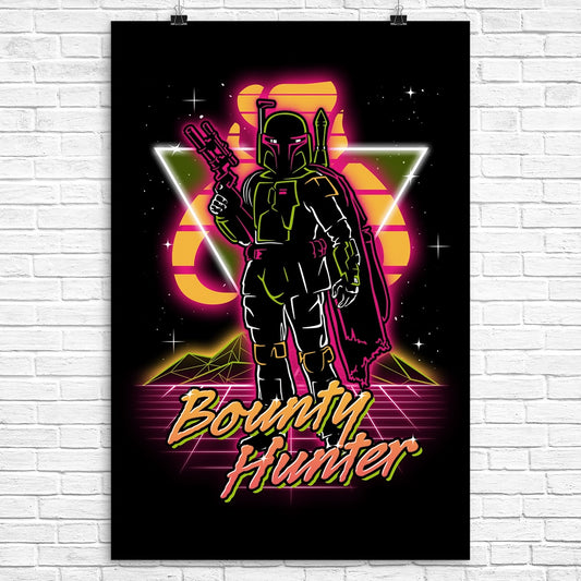 Retro Bounty Hunter - Poster