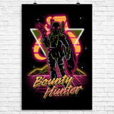 Retro Bounty Hunter - Poster