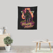 Retro Bounty Hunter - Wall Tapestry