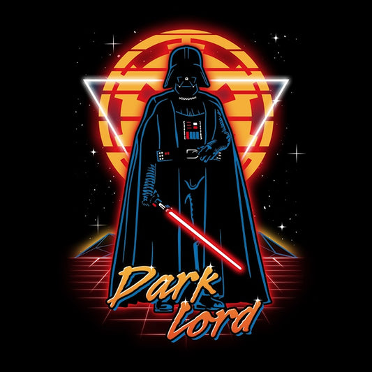 Retro Dark Lord - Fleece Blanket