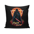 Retro Dark Lord - Throw Pillow
