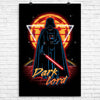 Retro Dark Lord - Poster