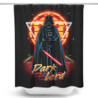 Retro Dark Lord - Shower Curtain