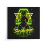 Retro Earthbender - Canvas Print