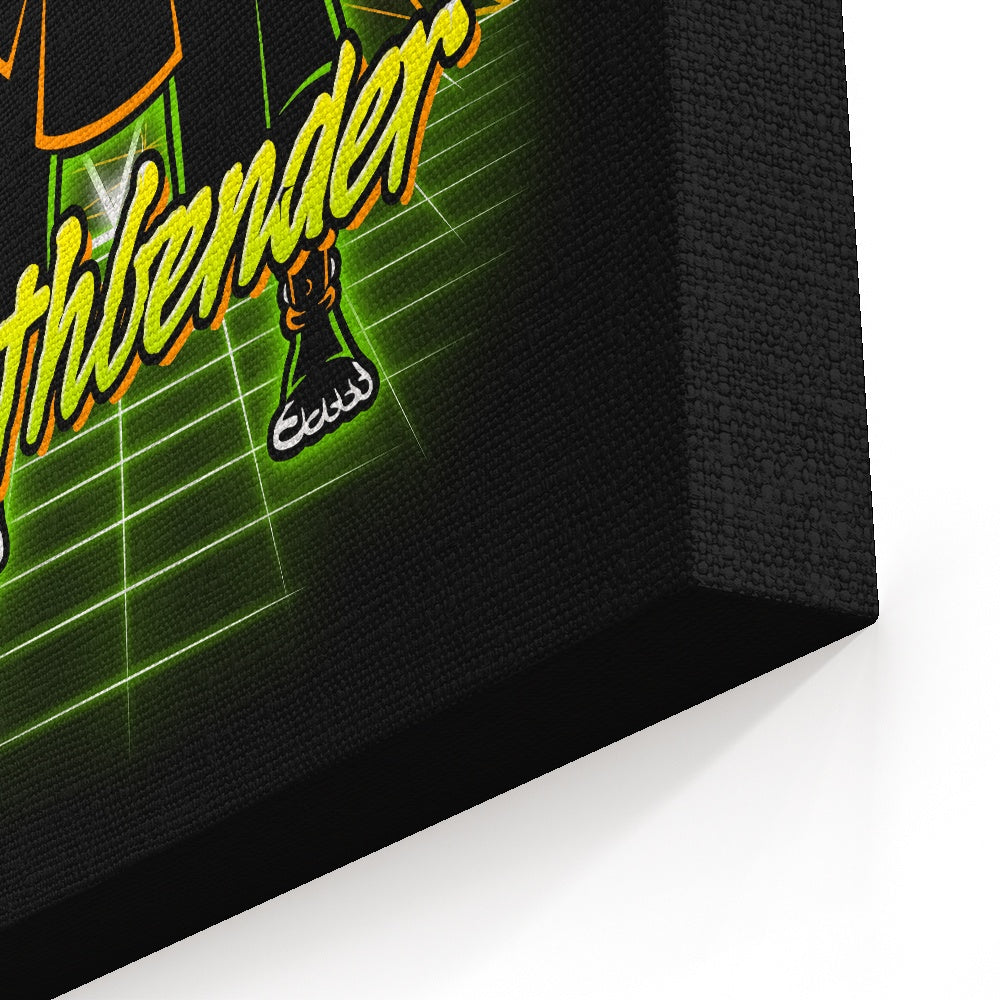 Retro Earthbender - Canvas Print