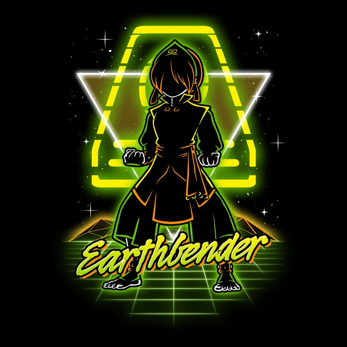 Retro Earthbender - Hoodie