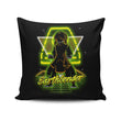 Retro Earthbender - Throw Pillow
