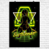 Retro Earthbender - Poster