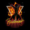 Retro Firebender - Metal Print