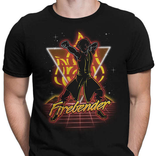 Retro Firebender - Men's Apparel