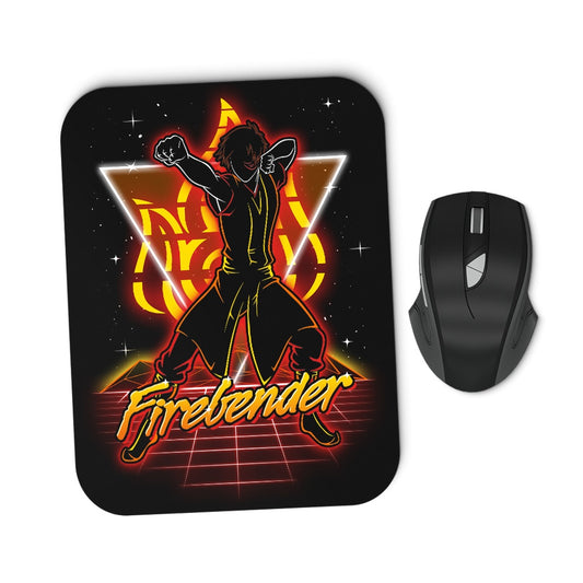 Retro Firebender - Mousepad