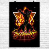 Retro Firebender - Poster