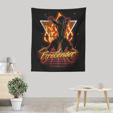 Retro Firebender - Wall Tapestry