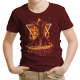 Retro Firebender - Youth Apparel