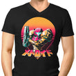 Retro Hunter - Men's V-Neck