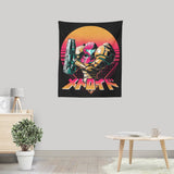 Retro Hunter - Wall Tapestry