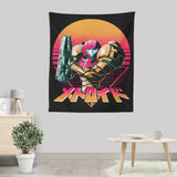 Retro Hunter - Wall Tapestry