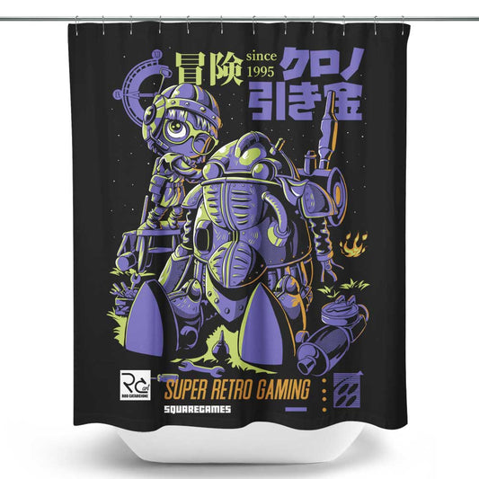 Retro Lucca - Shower Curtain