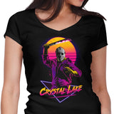 Retro Machete - Women's V-Neck