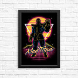 Retro Mad Titan - Posters & Prints