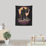Retro Mad Titan - Wall Tapestry