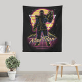Retro Mad Titan - Wall Tapestry