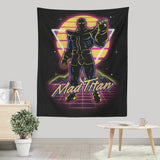 Retro Mad Titan - Wall Tapestry