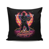 Retro Rebel Smuggler - Throw Pillow