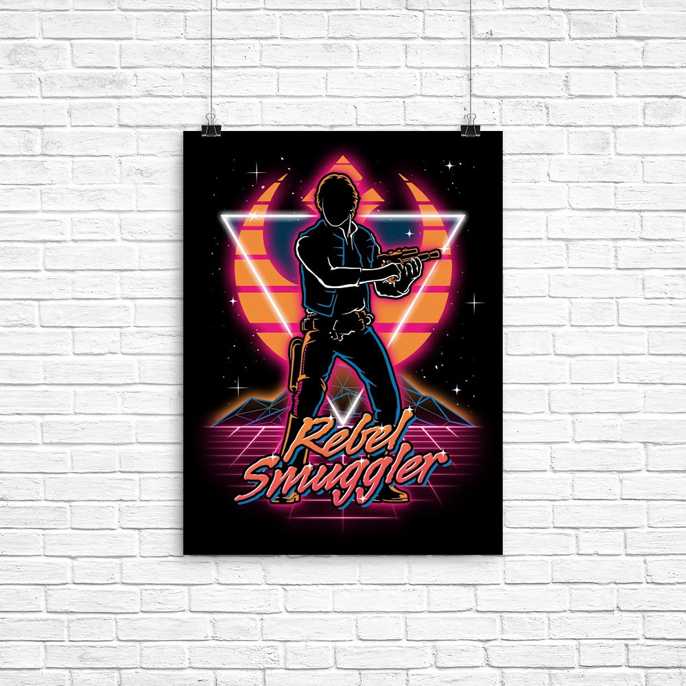 Retro Rebel Smuggler - Poster