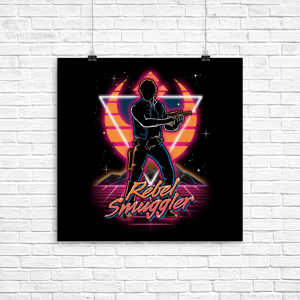 Retro Rebel Smuggler - Poster