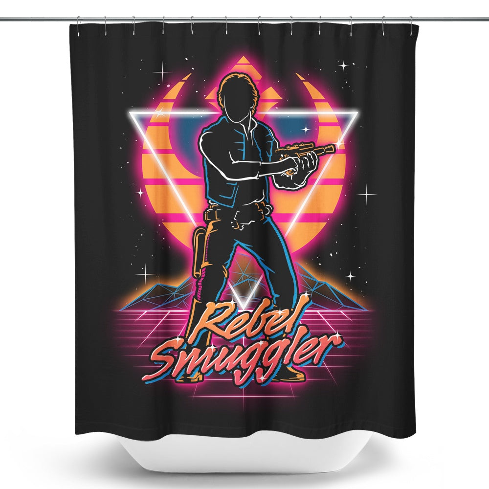 Retro Rebel Smuggler - Shower Curtain