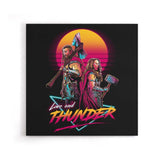 Retro Space Vikings - Canvas Print