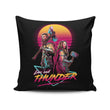Retro Space Vikings - Throw Pillow