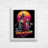 Retro Space Vikings - Posters & Prints